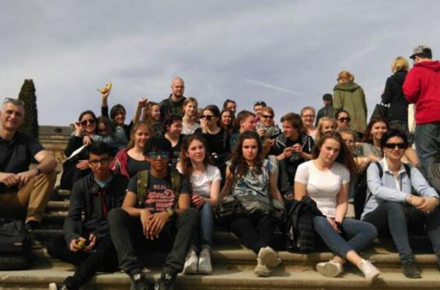 Tarptautinis mokinių mainų projektas "Kultūrų tiltas: Klaipėda-Berlynas"