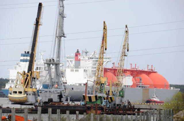 Trečiasis SGD komercinis krovinys perkrautas į terminalą