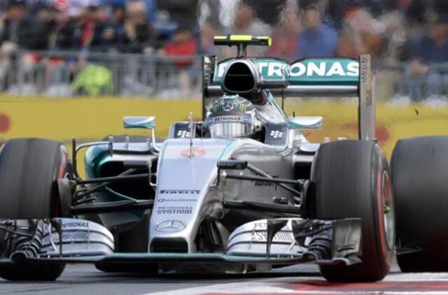 Austrijos "Grand Prix" lenktynes laimėjo vokietis Nikas Rosbergas