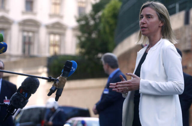 ES: derybose su Iranu visos šalys rodo "politinę valią"