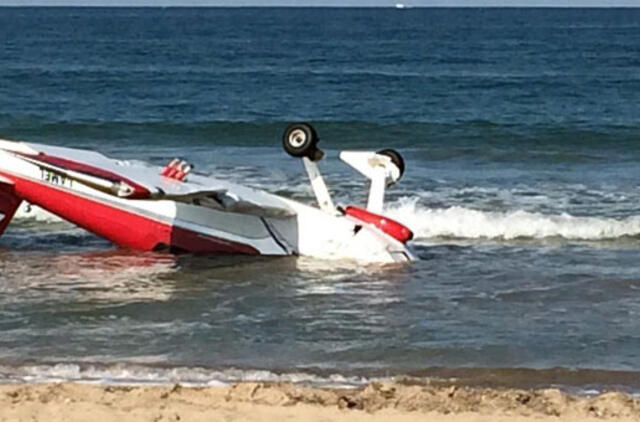 Italijoje susidūrė du lėktuvai