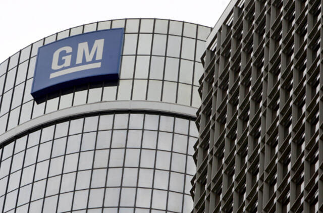 JAV valdžia gali apkaltinti "General Motors" sukčiavimu