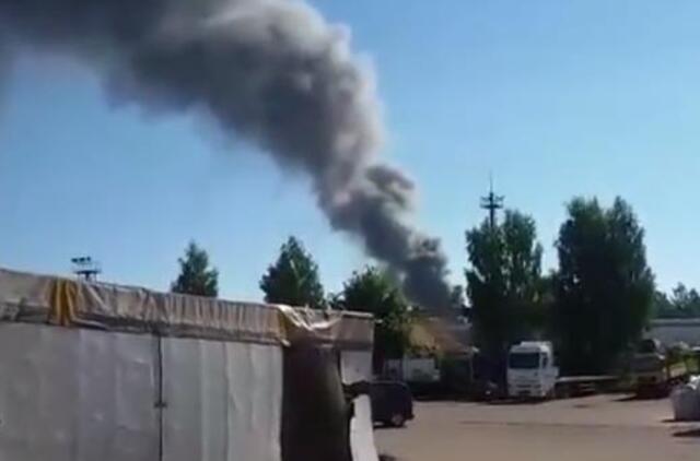 Kaune degė metalo supirkimo punktas