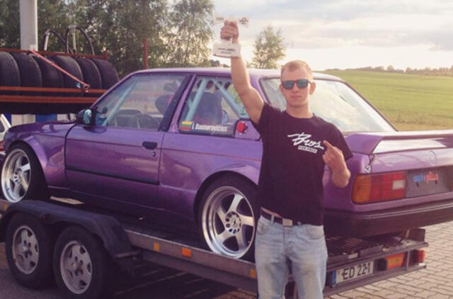 „Klaipėda Drift City" nugalėtojas Ignas Daunoravičius: "Nuoseklus darbas pradeda atsipirkti“