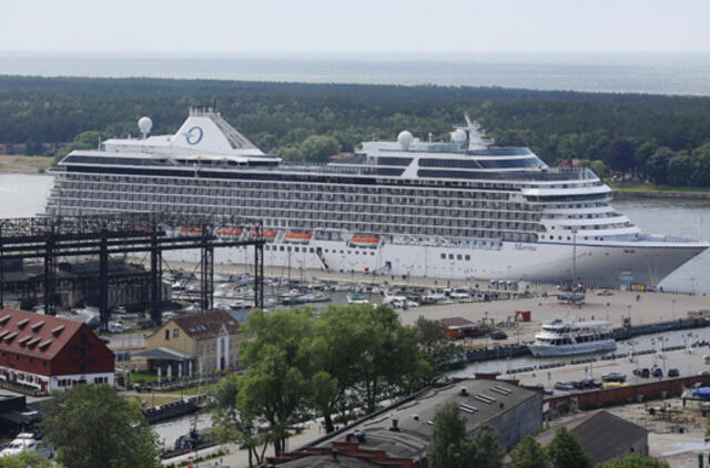 Klaipėdoje - kruizinis laivas "Marina"
