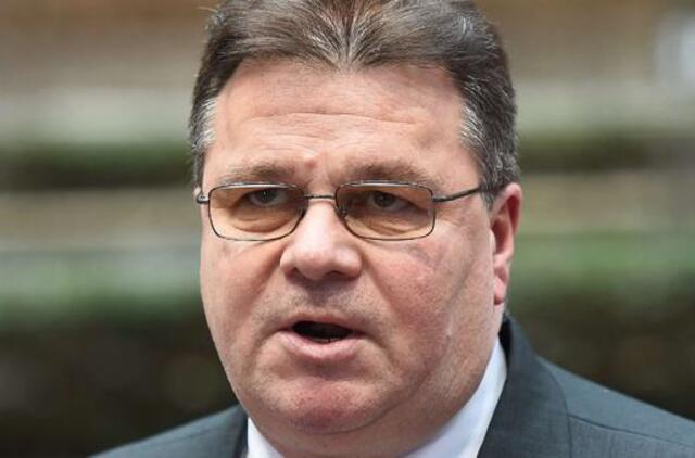 Linas Linkevičius: reikalinga stipri parama Ukrainai ir tvirta laikysena Rusijos atžvilgiu