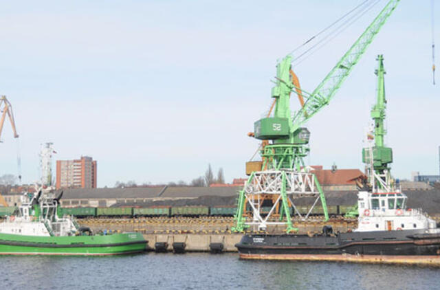 Rekonstrukcija su žiemos uosto užpylimu nesusijusi