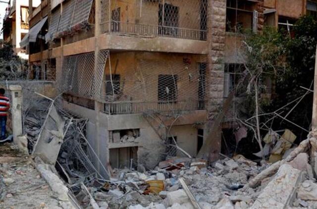 Sirija: per Alepo apšaudymą žuvo 25 žmonės