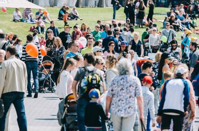 Tradicinė „Šeimų šventė" sulaukė rekordinio dalyvių skaičiaus