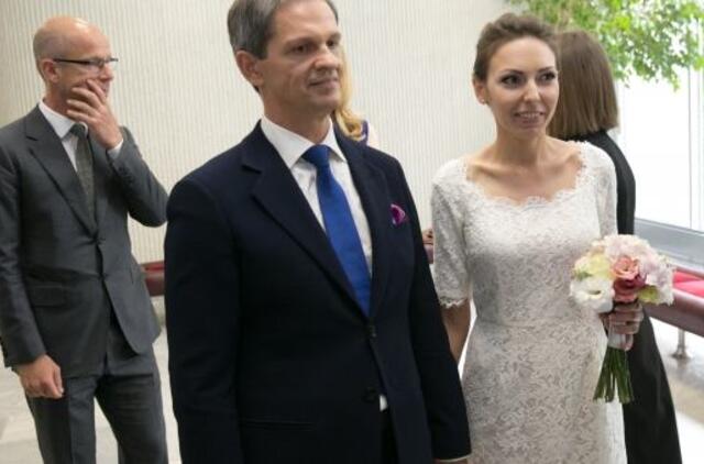 Žinoma pora prisiekė meilę