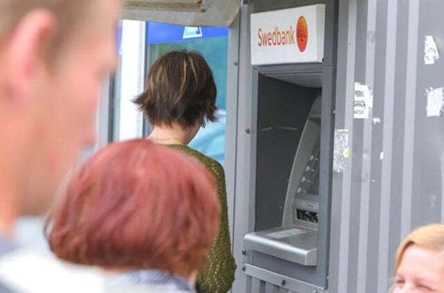 Bankomatų senamiestyje nežada