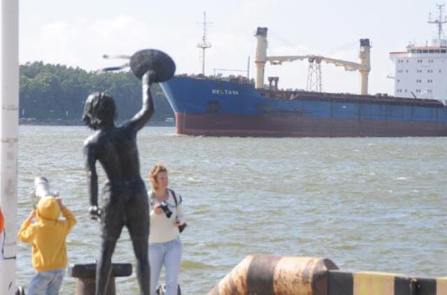 Savas uostas "Deltuvą" priėmė nesvetingai