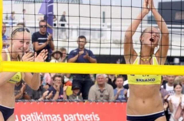 Ieva Dumbauskaitė ir Monika Povilaitytė pateko į Europos čempionato finalą