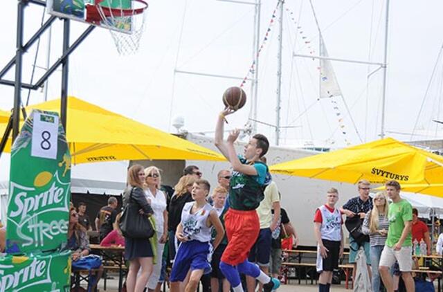 Klaipėdos Jūros šventėje - ir krepšinis