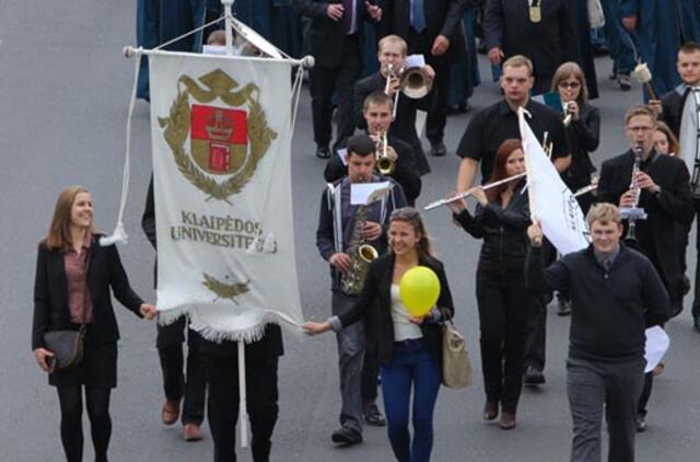 Mažėjantys studentų srautai skatina pertvarkas
