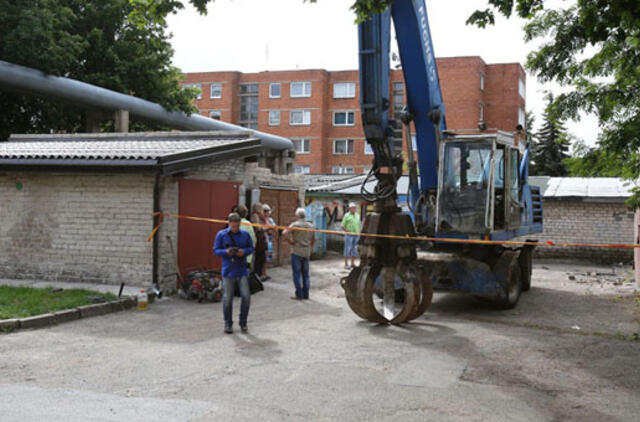 Miesto centre - drama dėl griaunamų sandėliukų