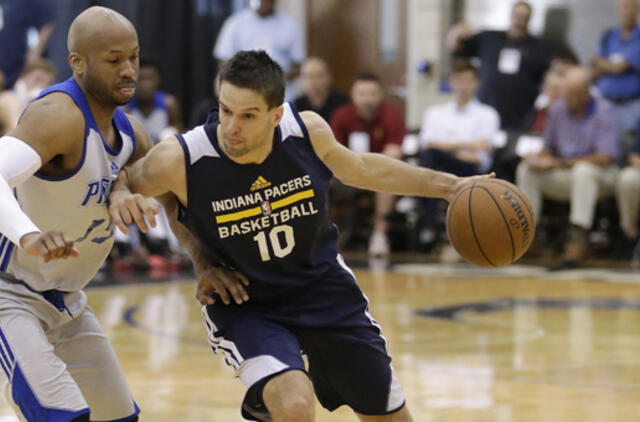 NBA Vasaros lygos rungtynėse Mantas Kalnietis žaidė vos dvi minutes