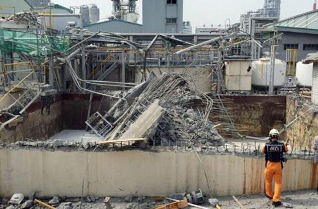 Pietų Korėja: sprogimo chemijos įmonėje aukų skaičius išaugo iki šešių žmonių