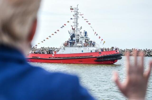 Prezidentė  ir premjeras pagerbė žuvusiuosius jūroje