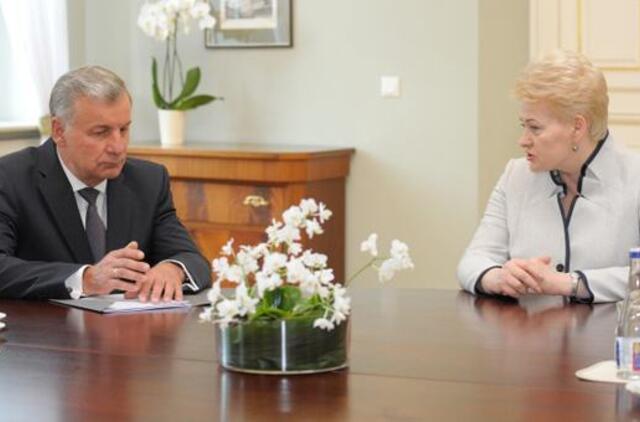 Prezidentė: Susisiekimo ministerija turės atsakyti