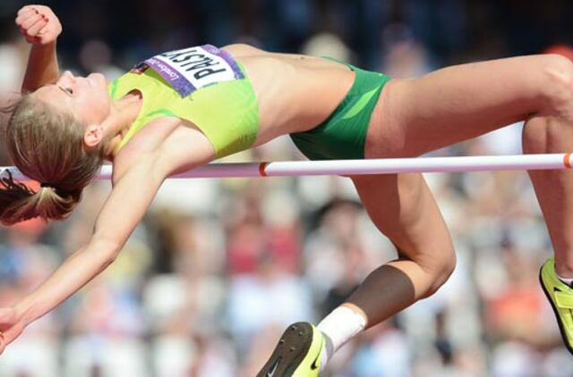 Šuolininkė į aukštį Airinė Palšytė iškovojo universiados aukso medalį