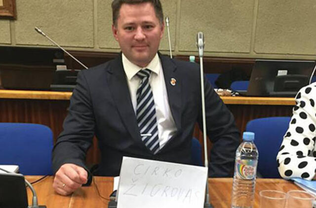 Taryboje - akibrokštas opozicijai