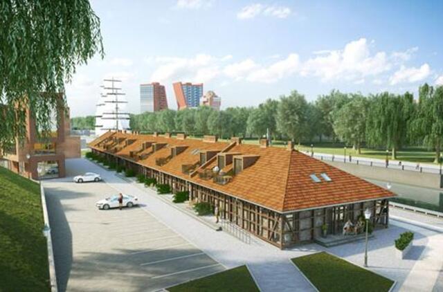 Vietoje sandėlio - apartamentai