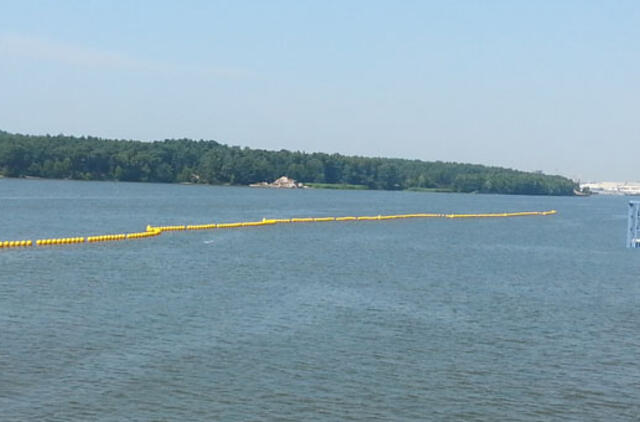 Aplink terminalą – aiškiai matoma apsaugos zona