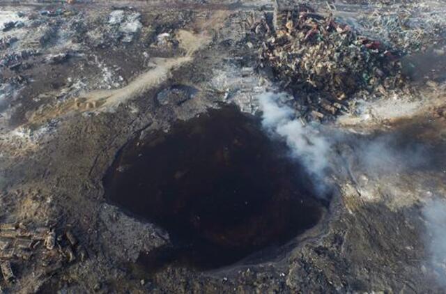 Įtariama, kad sandėliuose Tiandzine laikyta net 700 tonų natrio cianido