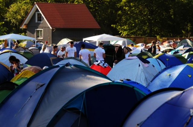 Pas festivalio lankytojus rasta įtartinų medžiagų