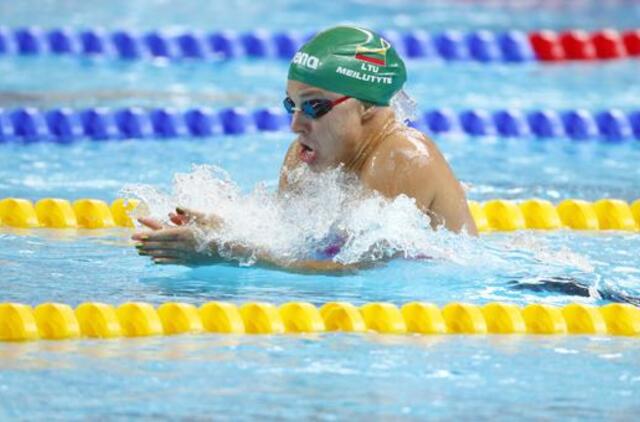 Rūta Meilutytė plauks pasaulio čempionato pusfinalyje