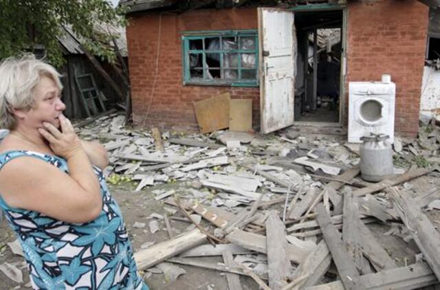 Rytų Ukrainoje pranešama apie naujas aukas