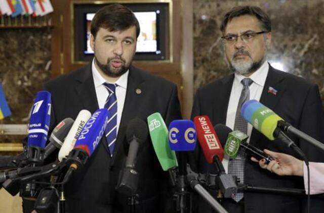 Rytų Ukrainos konflikto pusės žada nuo rugsėjo 1 dienos nutraukti ugnį
