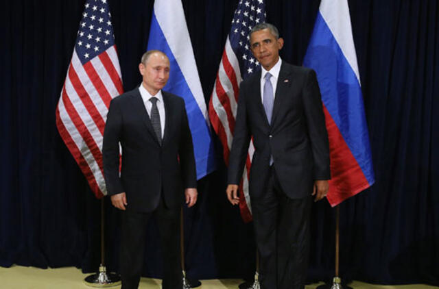 Barakas Obama susitiko su Vladimiru Putinu