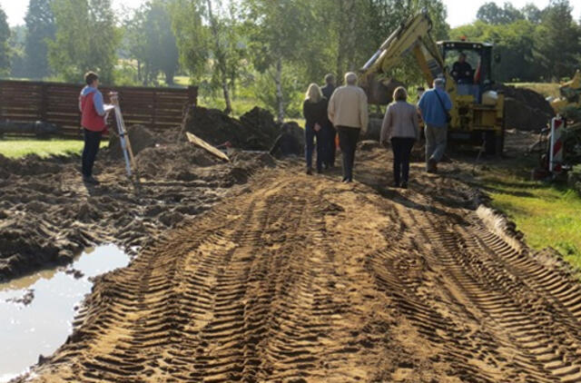 Domėtasi kelių ir gatvių rekonstrukcijos Klaipėdos rajone eiga