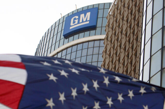 "General Motors" sumokės 900 mln. JAV dolerių baudą Teisingumo departamentui