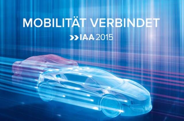 IAA 2015: ką rinkai žada Frankfurtas