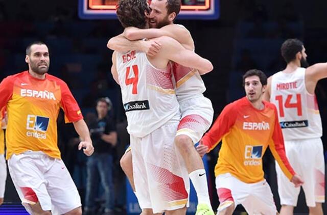 Ispanijos krepšininkai - Europos čempionato pusfinalyje