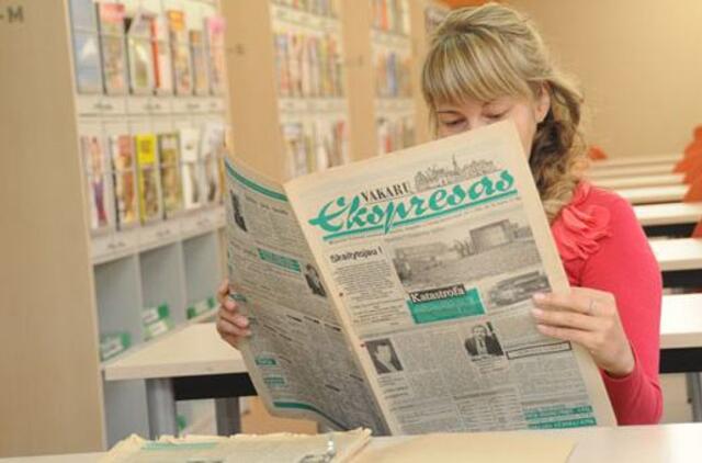 Ką mums byloja pirmasis "Vakarų ekspreso" numeris