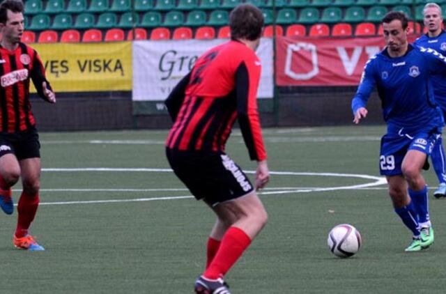 LFF taurės aštuntfinalyje "Utenis" 8:0 nugalėjo "Prelegentus"