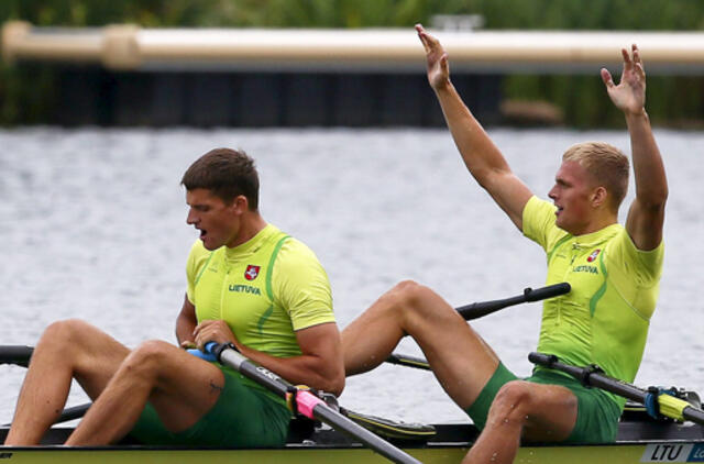 Lietuvos irkluotojai iškovojo sidabro medalius!
