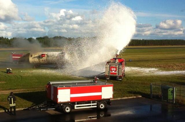 Palangos oro uoste - netikra lėktuvo avarija