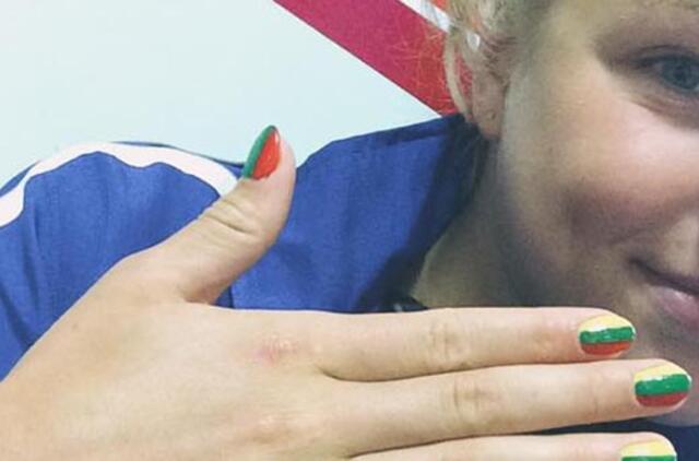 Rūta Meilutytė patyrė traumą - susilaužė alkūnę