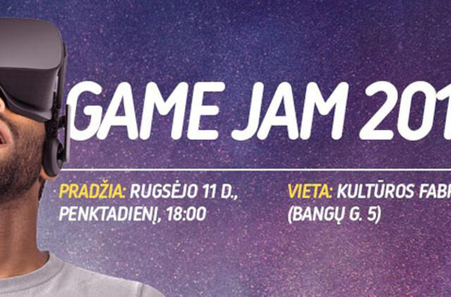 Žaidimų mėgėjai rinksis į GAME JAM Klaipėdoje