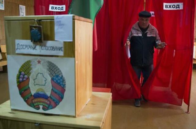 Baltarusijoje prasidėjo prezidento rinkimai