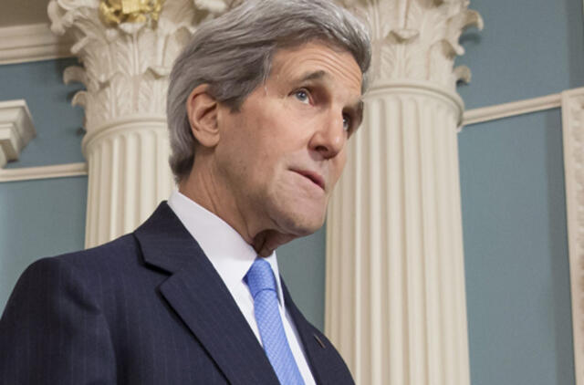 Džonas Keris nori padaryti galą "pragariškam" Sirijos karui