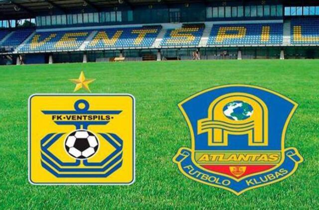 Geltonai mėlynųjų dvikova Ventspilyje