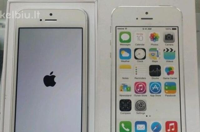 Internetu pirko "Iphone": nei telefono, nei pinigų