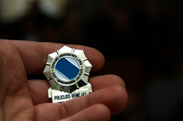 Įsigaliojusios įstatymo pataisos skatins tapti policijos rėmėjais