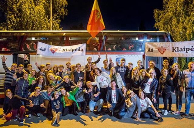 Įspūdingas klaipėdiečių startas